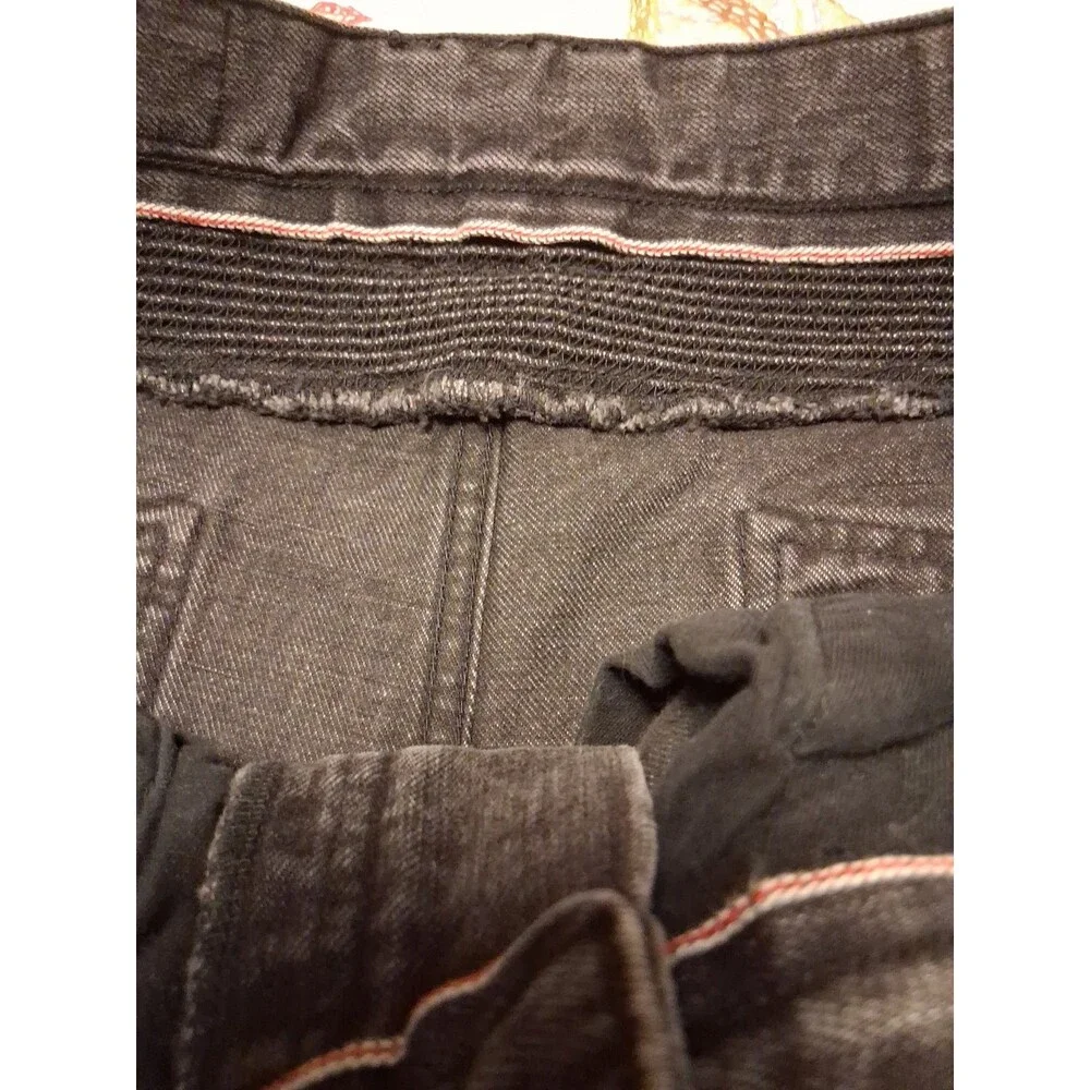 Balmain Men's Grey Biker Jeans Made In Japan Size 34 - Picture 6 of 10